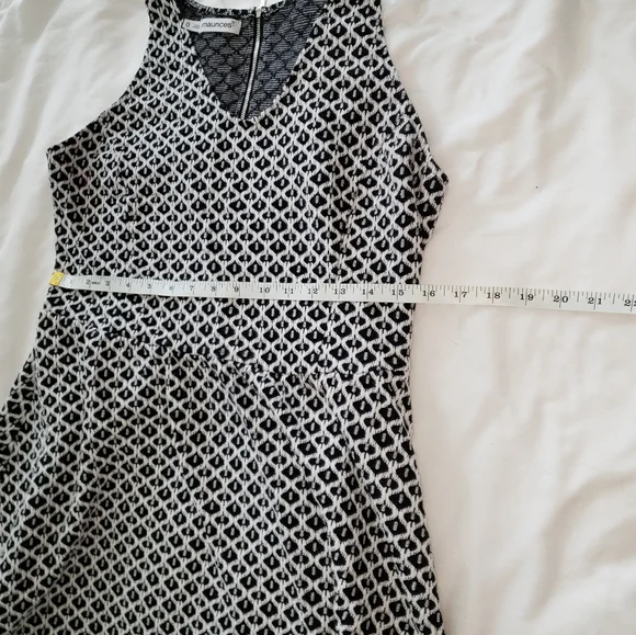 Maurice Black and white pattern Size 0 Dress - Picture 7 of 10
